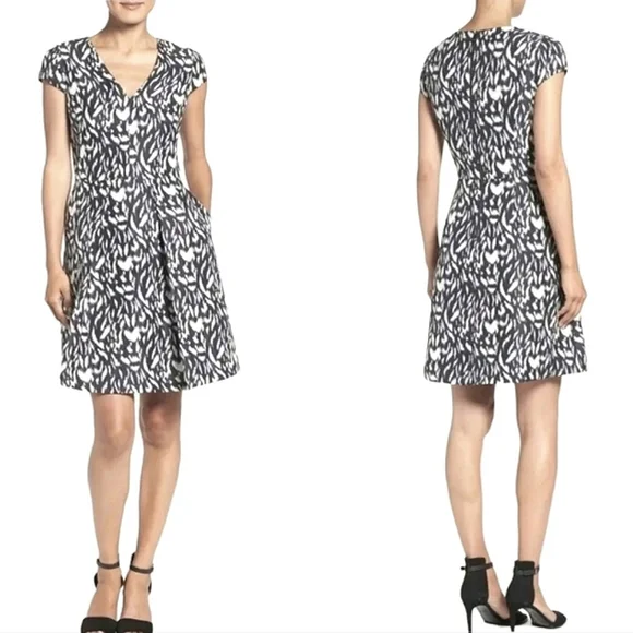 Vince Camuto | Dresses | Vince Camuto Vneck Cap Sleeve Fit Flare Midi Dress | Poshmark Vince Camuto | Dresses | Vince Camuto Vneck Cap Sleeve Fit Flare Midi Dress | Poshmark